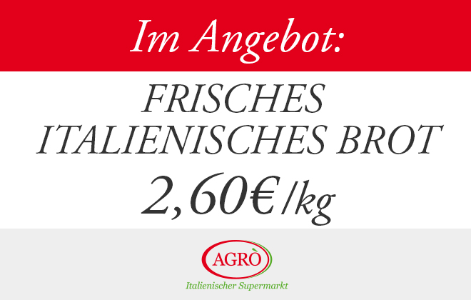 Frisches italienisches Brot